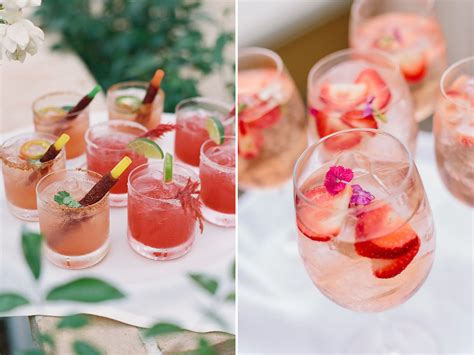Pink Signature Cocktails