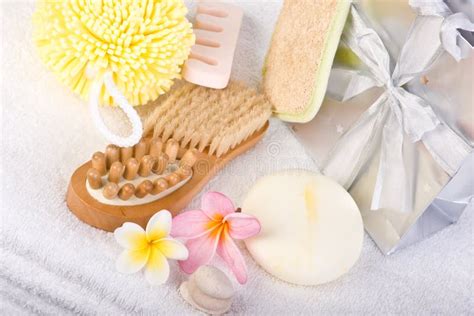 Day Spa Pedicure Products stock image. Image of pamper - 7671119