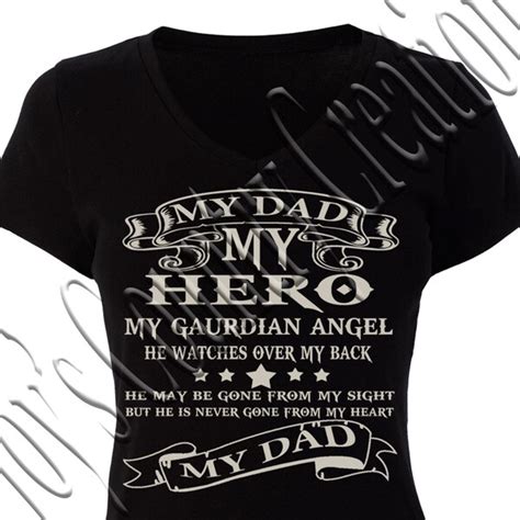 My Dad Hero Svg Etsy