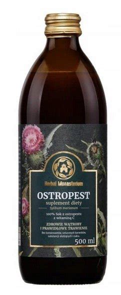 Herbal Monasterium 100 Soku Z Ostropestu 500 Ml Farmona Sklep