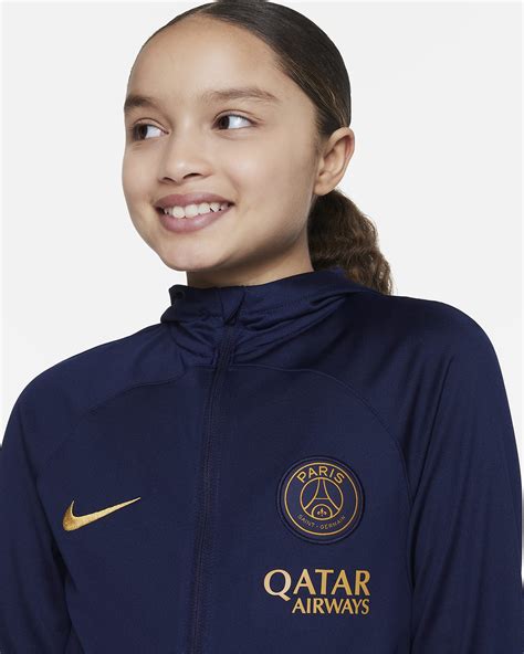 Surv Tement De Football Capuche Nike Dri Fit Paris Saint Germain