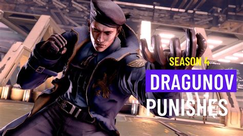 Dragunov Punish Moves Guide Season 4 Tekken 7 YouTube