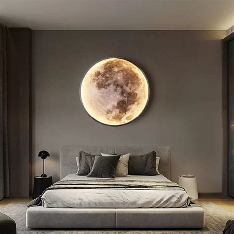 Applique Murale LED En Forme De Lune Ceilflow