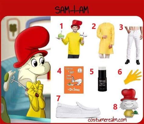 Sam-I-Am Costume 🍳 | Halloween Guide | Costume Realm