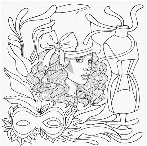 Pin By Simplyspoiled Creations Llc On Coloring Pages Female Sketch