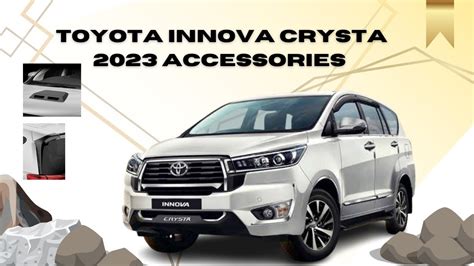 Toyota Innova Crysta Accessories Full List With Price Entire