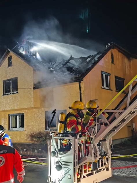 Brand Eines Einfamilienhauses Einsatzbericht F Ritztal Heinersdorf