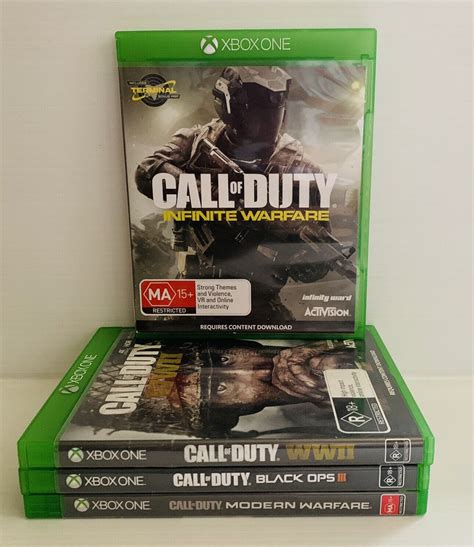 Call Of Duty Xbox One Cod X 4 Video Games Tested And Working Bo2