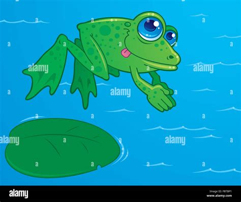 Frog cartoon hi-res stock photography and images - Alamy