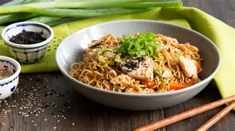 Yakisoba Japanische Bratnudeln Mit Selbstgemachter So E