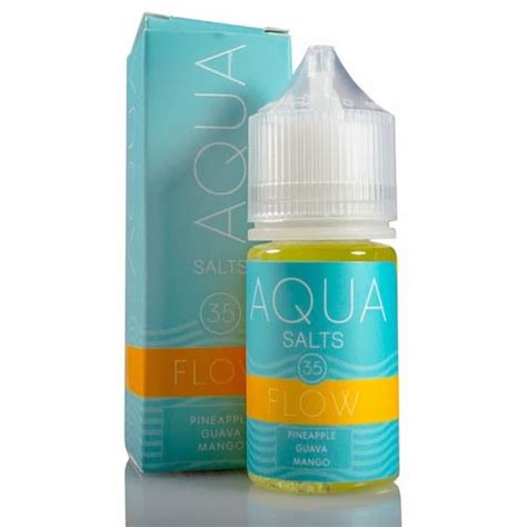 Jual Aqua Flow Menthol Salt Nic Ml Mg Liquid Usa Ejm Shopee