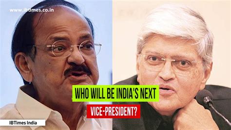 Vice President of India election 2017: Top 10 things you need to know ...