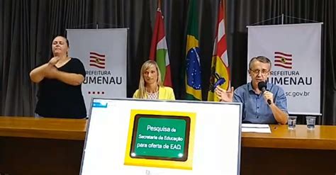 Blumenau nove casos confirmados vai criar ensino a distância para