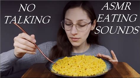 Asmr Macaroni And Cheese Eating Sounds Youtube