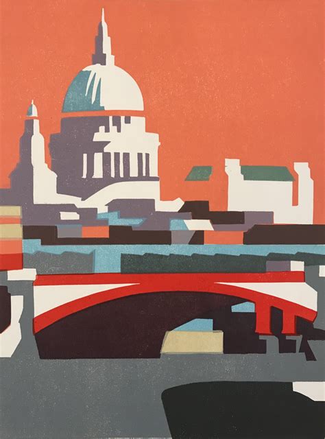 Paul Catherall, St. Paul's II, 2018 | Eames Fine Art