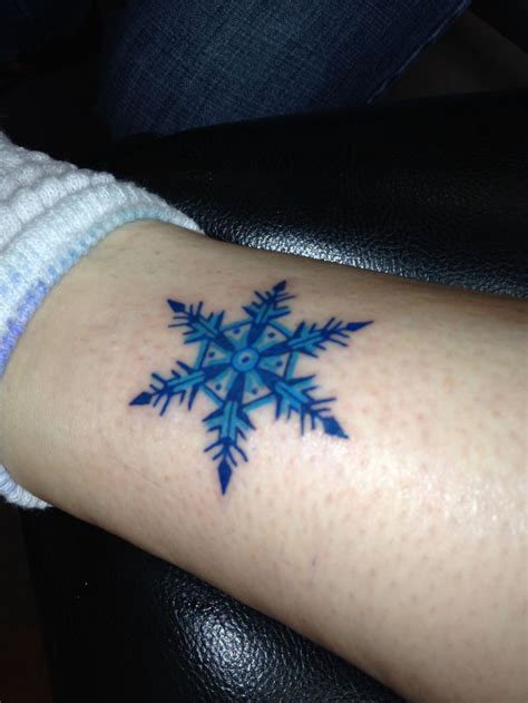 My Snowflake Tattoo Snow Flake Tattoo Tattoo Designs Snow Tattoo