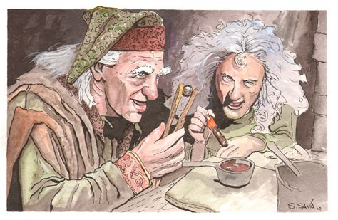 The Focers Sketch Blog The Princess Bride Miracle Max By Scott