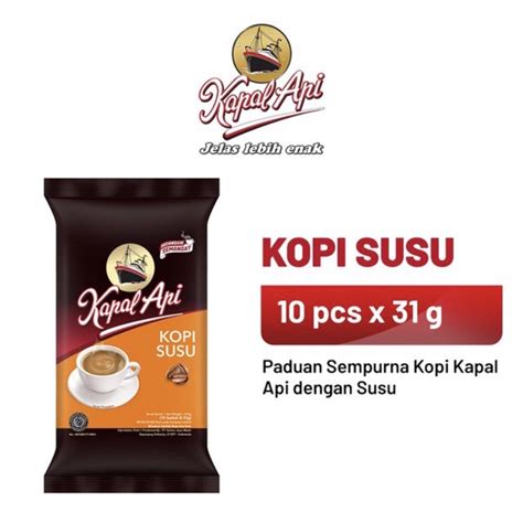 Kopi Kapal Api Instant Coffee Kapal Api Shopee Singapore