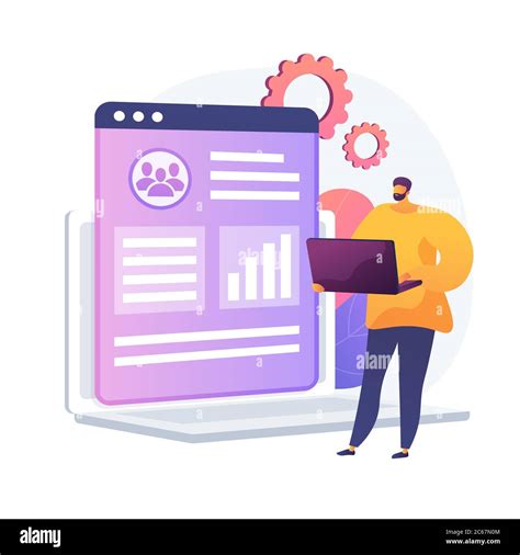 Customer Relationship Management Vector Concept Metaphor Stock Vector