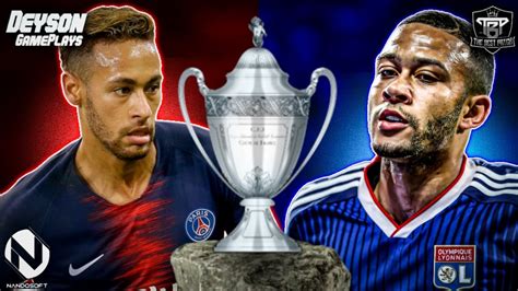 Paris Saint Germain X Lyon Copa Da Liga Francesa Narra O Andr