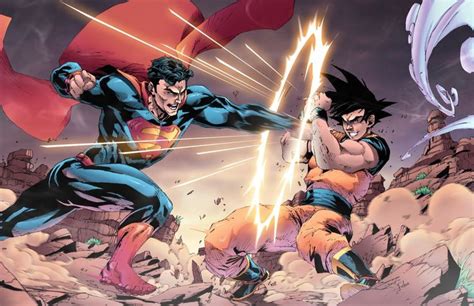 Superman Vs Goku By Furlani On Deviantart Superman Art Dragon Ball