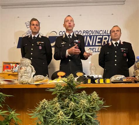 Arresti Per Droga E Detenzione In Carcere Operazione Dei Carabinieri A