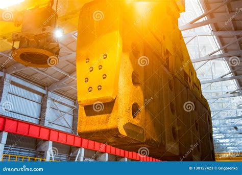 Contemporary Large Aluminum Foundry Stock Image Image Of Equipment