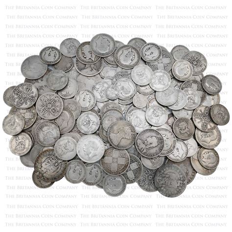 Bulk 1 KG Pre-1920 .925 UK Silver Coins