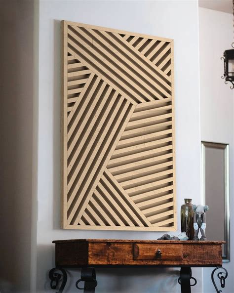 Modern Wood Wall Art Wooden Wall Art Panels Abstract Wooden Wall Art ...