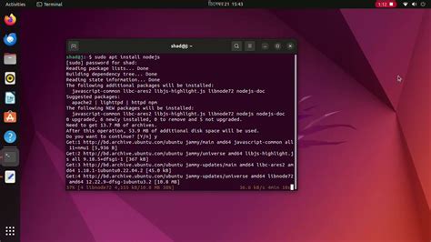 Tutorial 1 How To Install Node JS On Ubuntu Linux