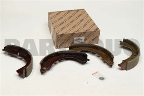 044950K160 Genuine Toyota SHOE KIT BRAKE RR 04495 0K160 EBay