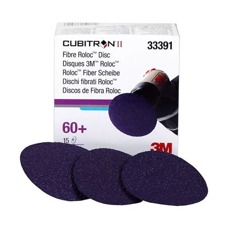 M Cubitron Ii Fibre Roloc Disc Inch Grit Pack