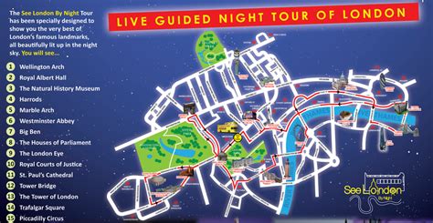 London night tour bus, night tours in London - Ceetiz