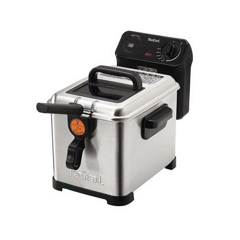 Friteuse Tefal Filtra Pro Kg L Single Noir Acier Inoxydable