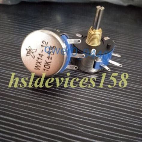 Pc Wx K Single Turn Wirewound Potentiometer Wx Ebay