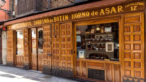 Sobrino De Botín Il Ristorante Più Antico Del Mondo è A Madrid