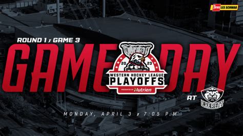 Game Day Hub Round 1 Game 3 At Everett Portland Winterhawks