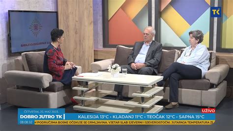 DOBRO JUTRO TK Prim dr Sead Šerak mr sci hirurg na Klinici za