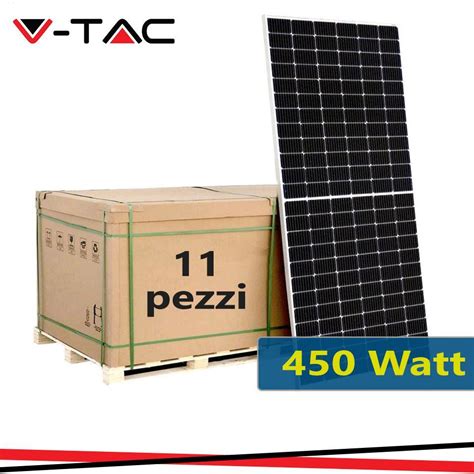 Pallet Pz Pannello Solare W Mono V Tac Vt Bolognetta