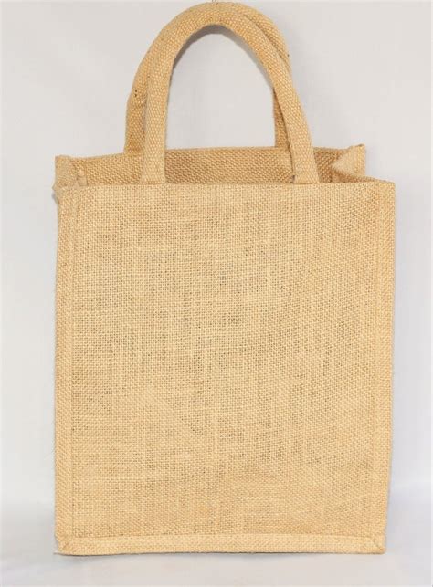 Short Cotton Padded Open Plain Jute Carry Bag Capacity 1 5 Kg At 75