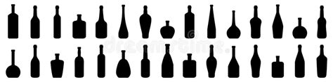 Whiskey Bottle Silhouette Stock Illustrations 6216 Whiskey Bottle
