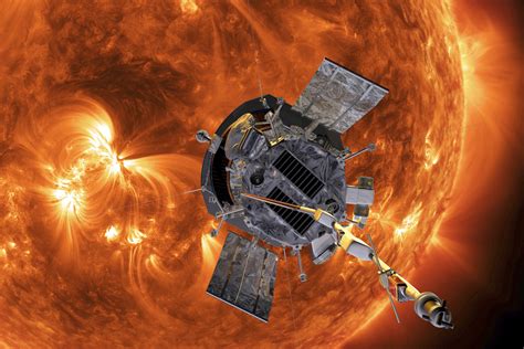 NASA craft 'touches' sun for 1st time, dives into atmosphere