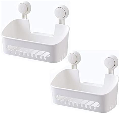 Amazon Leverloc Shower Caddy Suction Cup Pack Of And Shower Soap