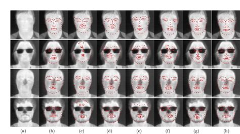 6 Qualitative Results Of The Different Facial Landmark Detection