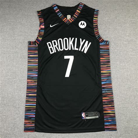 Camiseta Kevin Durant 7 Brooklyn Nets Negro City Edition MiCamisetaNBA