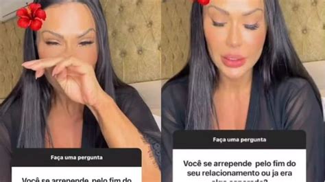 Gracyanne Barbosa Chora Ao Revelar Arrependimento Belo Graus