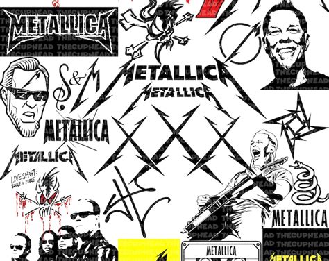 Metallica Logo Vinyl Decal Various Sizes Etsy