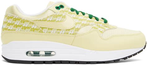 Nike: Yellow Air Max 1 Premium Sneakers | SSENSE Canada