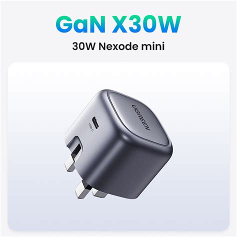 UGREEN 30W GaN Fast Charger Type C Charger For Samsung S24 Ultra IPhone