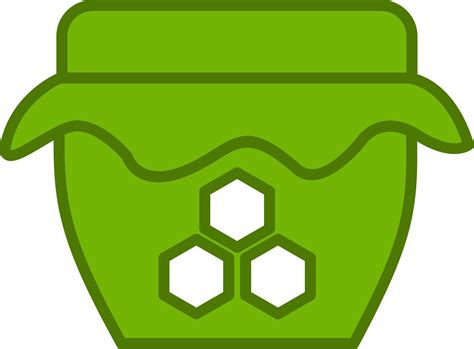 Honey jar Vector Icon 19570187 Vector Art at Vecteezy